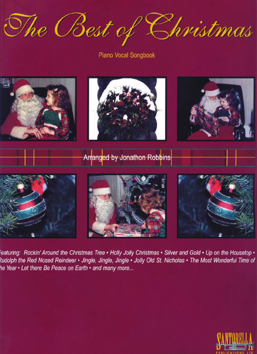 Best Of Christmas * Piano/Vocal/Guitar with CD Piano, Vocal, Guitar scores gallery preview page 1