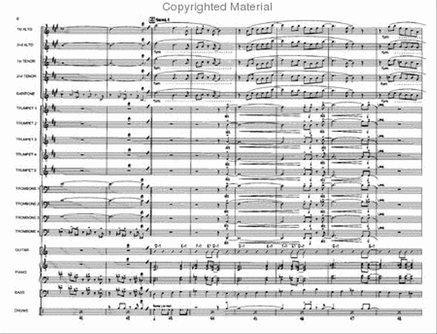 Northern Encounter Jazz Ensemble scores gallery preview page 7