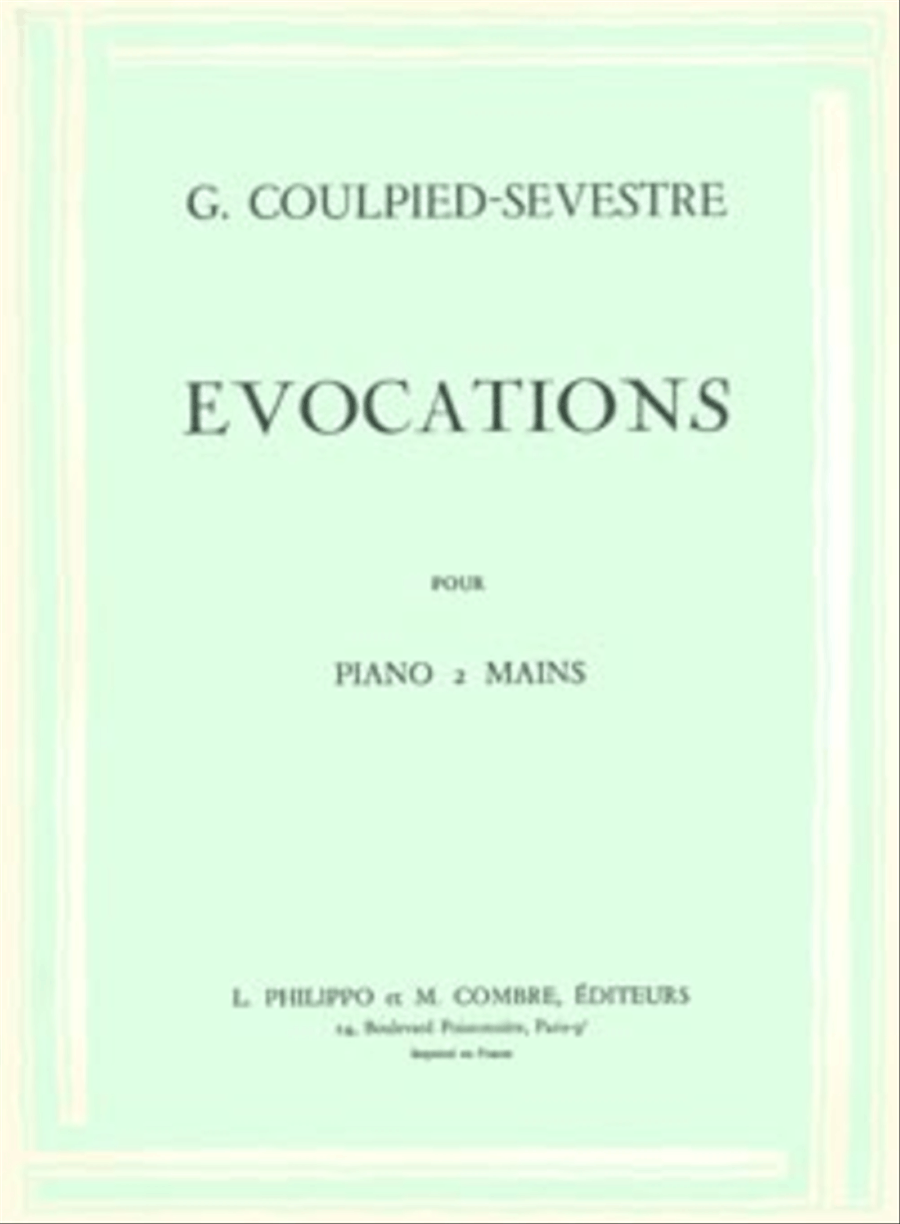 Evocations Piano Solo scores gallery preview page 1