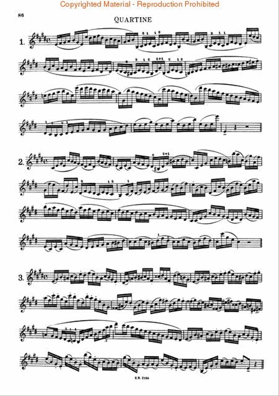Raccolta di Studi Oboe scores gallery preview page 4