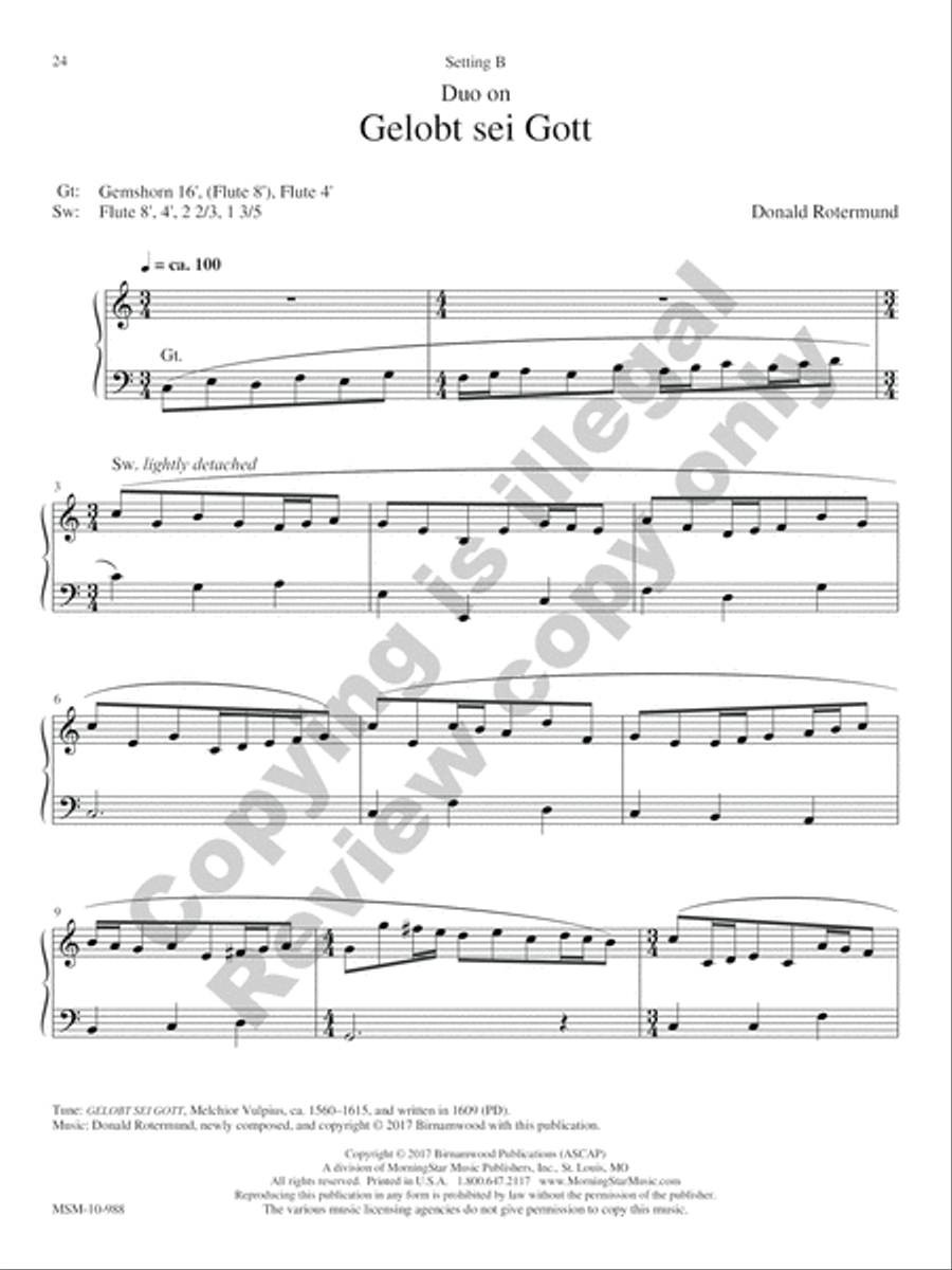 36 Flexible Hymn-Based Extemporizations Organ scores gallery preview page 44