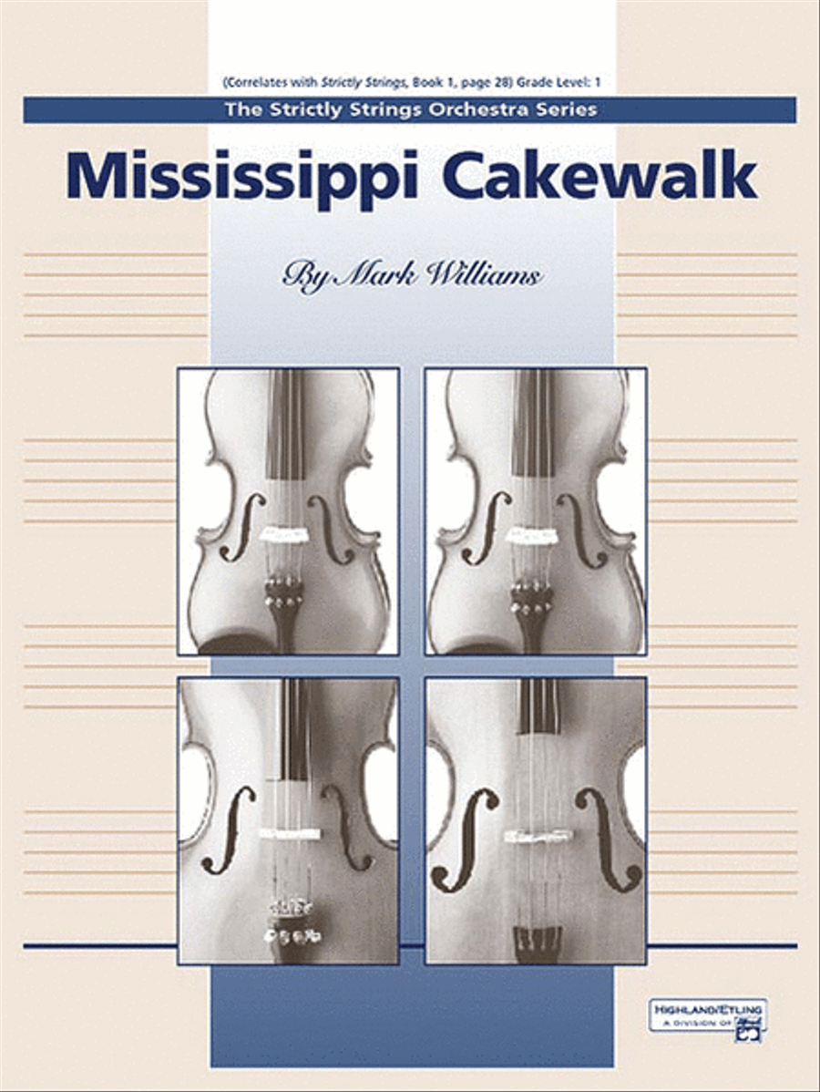 Mississippi Cakewalk String Orchestra scores gallery preview page 1