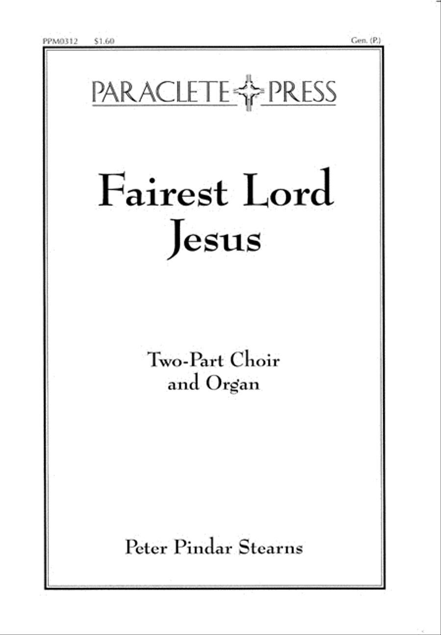 Fairest Lord Jesus 2-Part scores gallery preview page 1