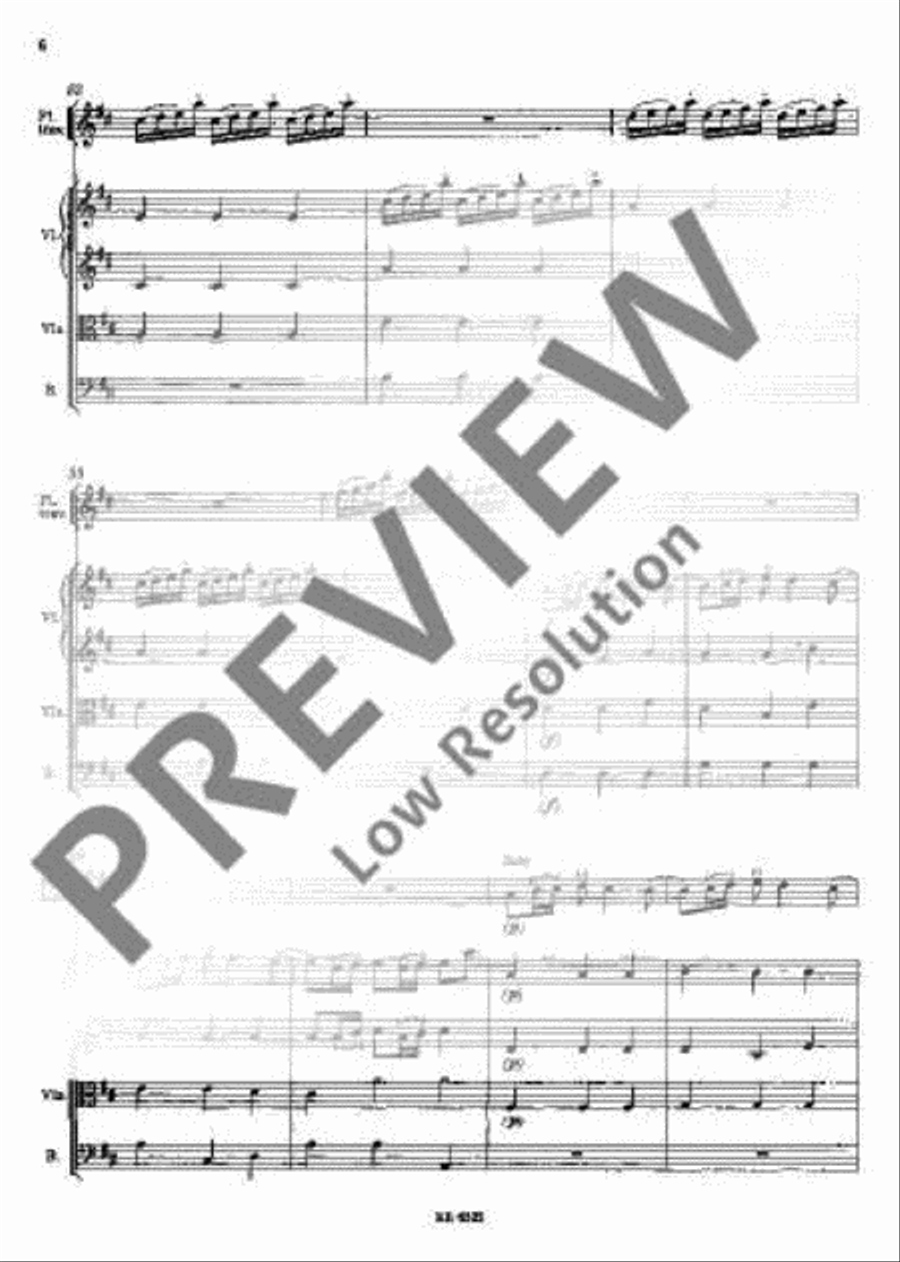 Concerto D major String Orchestra scores gallery preview page 9
