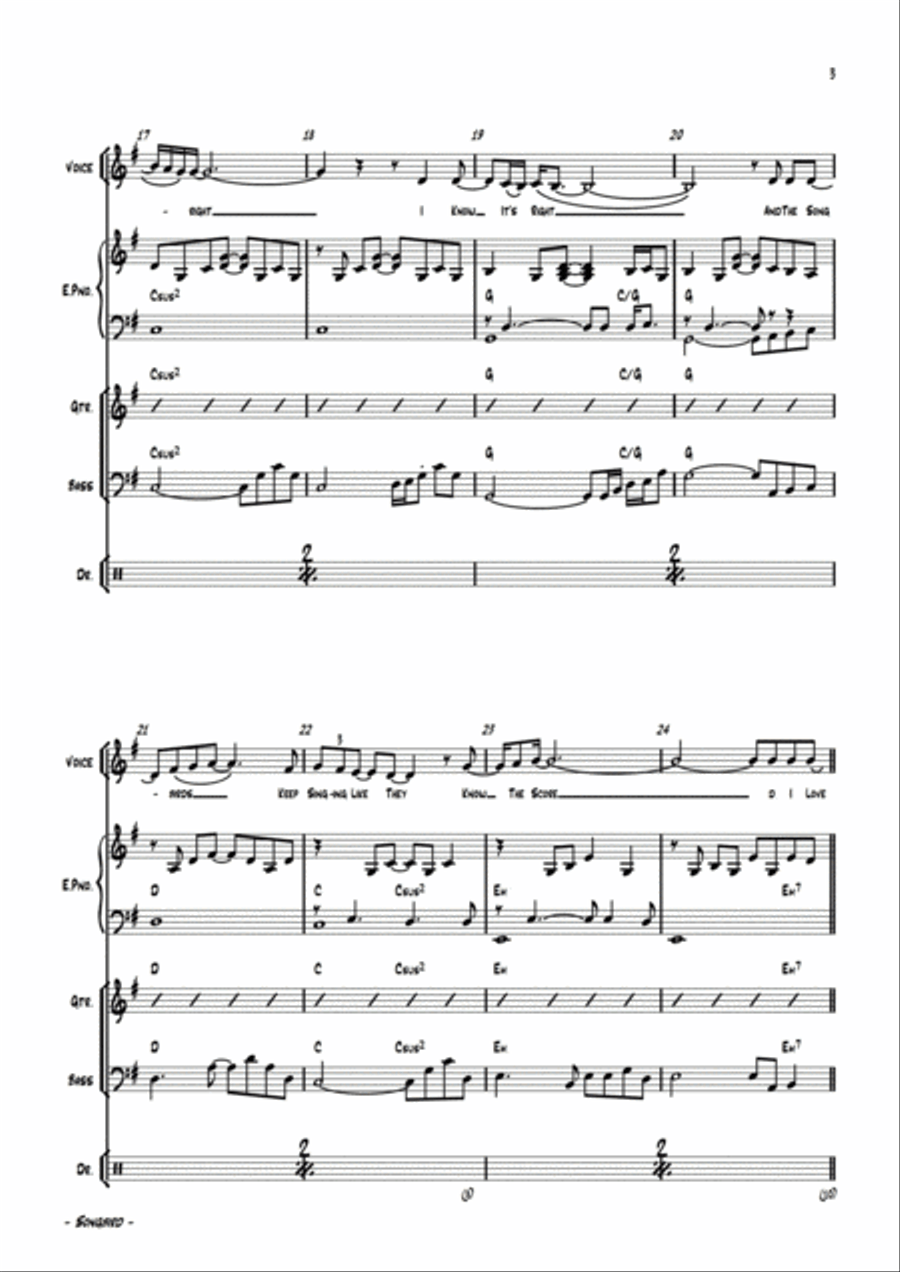 Songbird Small Ensemble scores gallery preview page 5