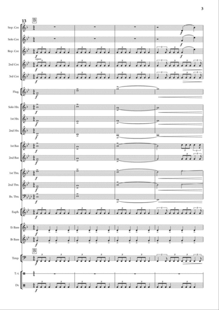 Dr. Who Dr. Who Brass Band scores gallery preview page 3