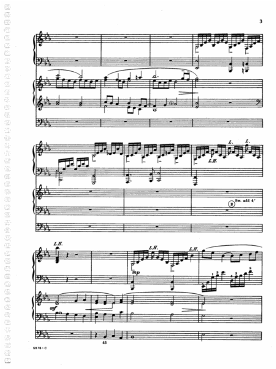 Collected Piano/Organ Works Organ scores gallery preview page 3