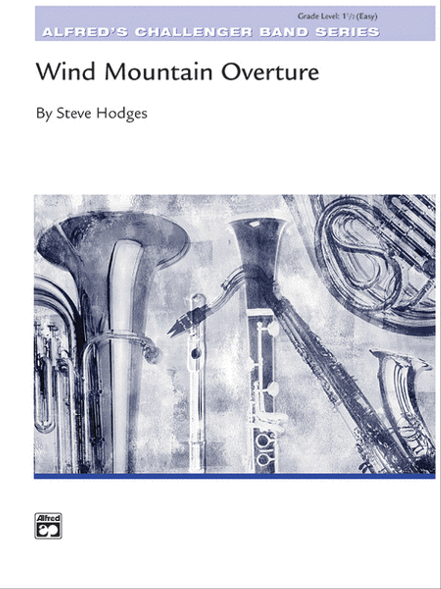 Wind Mountain Overture Concert Band scores gallery preview page 1