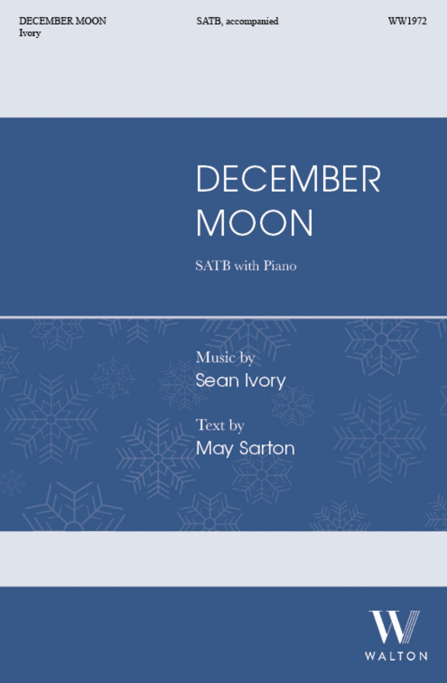 December Moon (SATB)