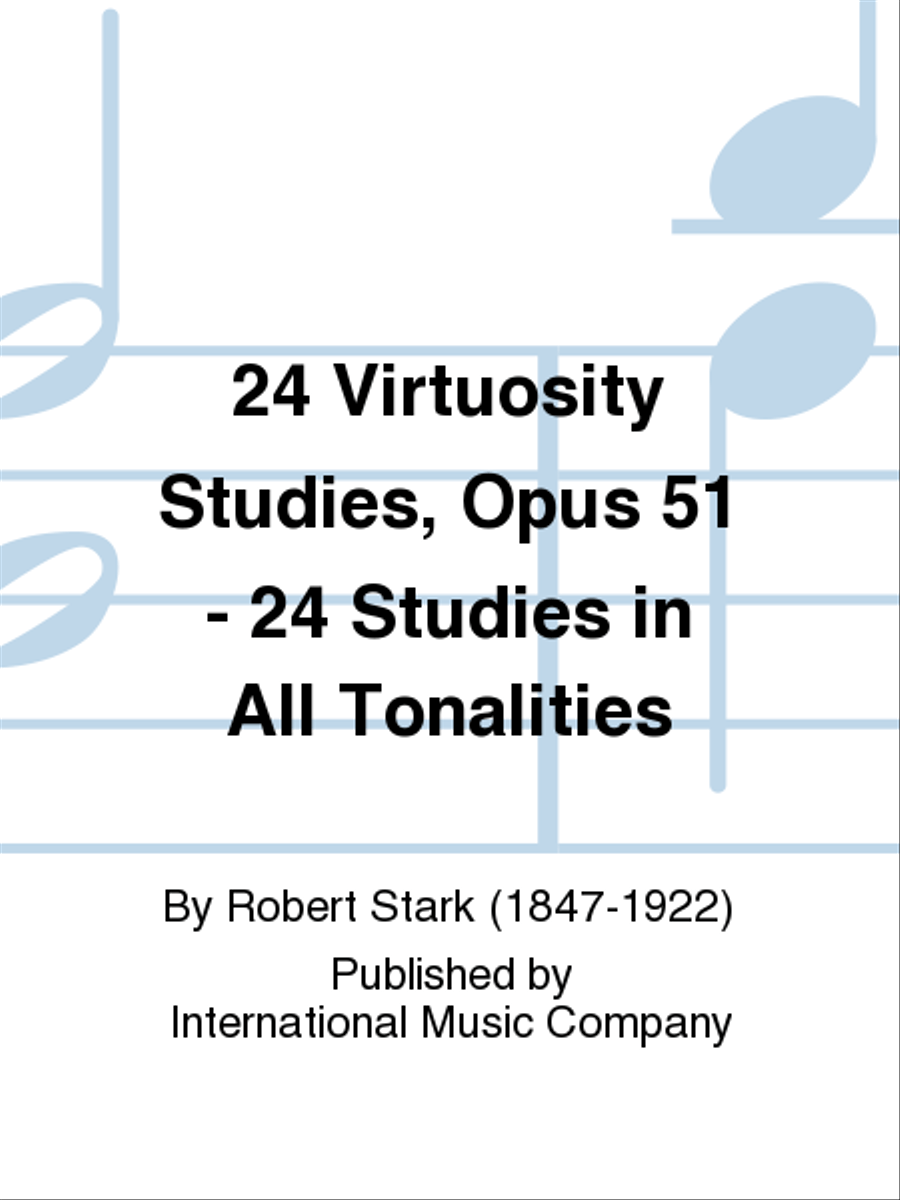 24 Studies In All Tonalities