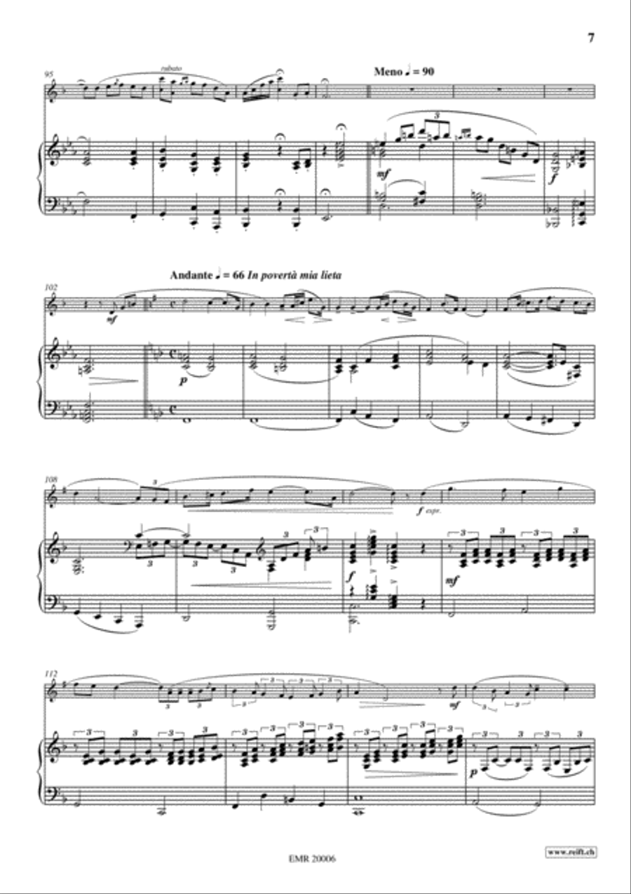 Puccini Highlights Puccini Highlights Trumpet Solo scores gallery preview page 7