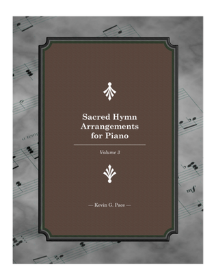 Book cover for Sacred Hymn Arrangements for Piano - book 3