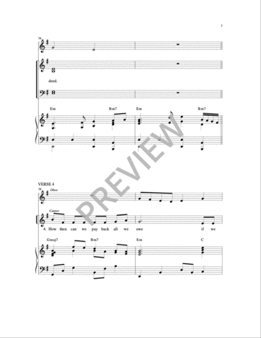 70 x 7 4-Part scores gallery preview page 4