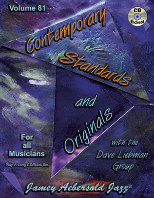 Book cover for Volume 81 - Contemporary Standards & Originals With The David Liebman Group
