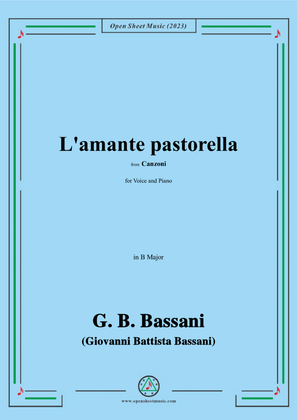G. B. Bassani-L'amante pastorella,in B Major