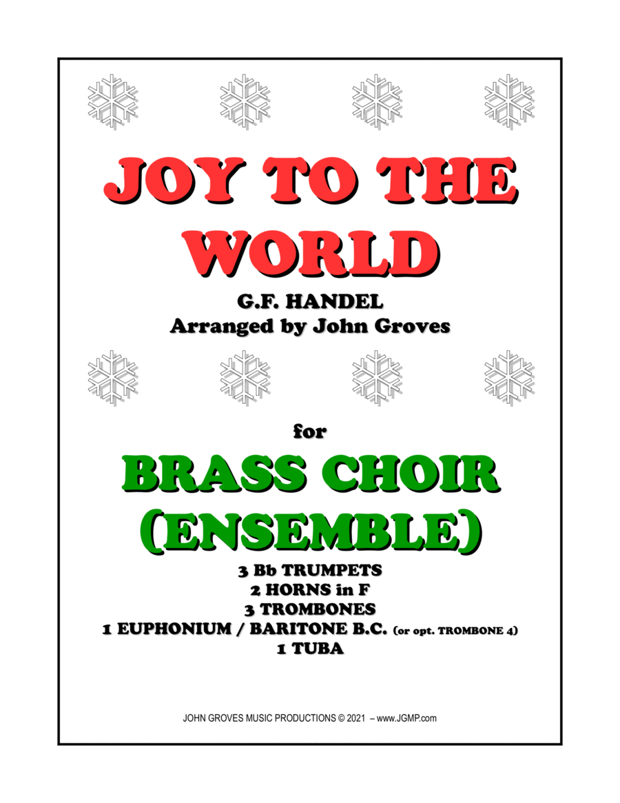 Joy To The World - Brass Choir (Ensemble) image number null