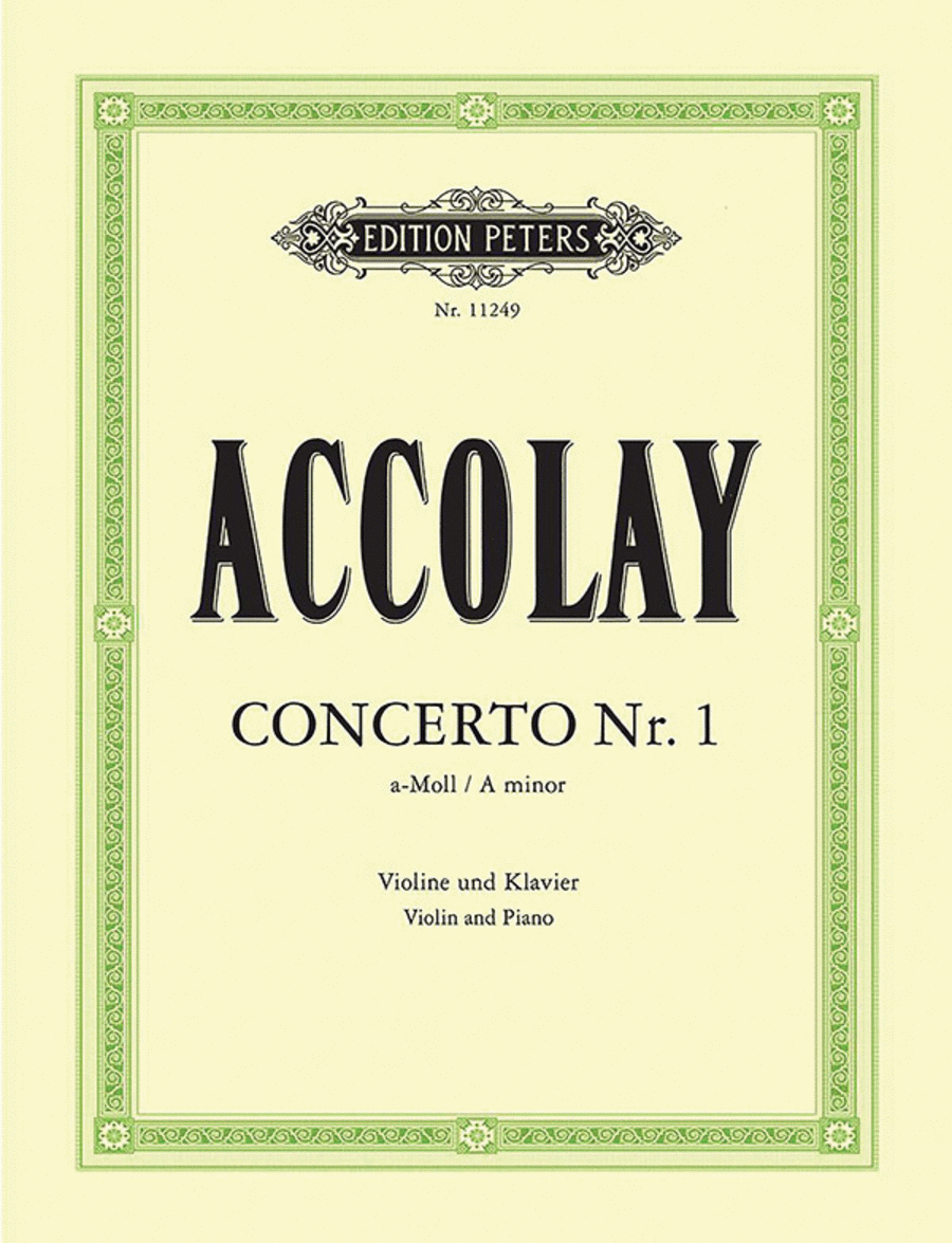 Concerto No.1 in a minor