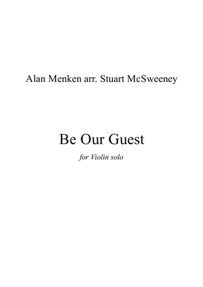 Book cover for Be Our Guest