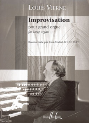 Book cover for Improvisation Pour Grand Orgue