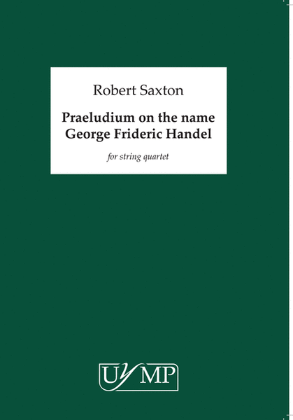 Praeludium On The Name George Frideric