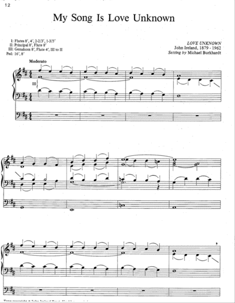 Five Lenten Hymn Improvisations Organ scores gallery preview page 5