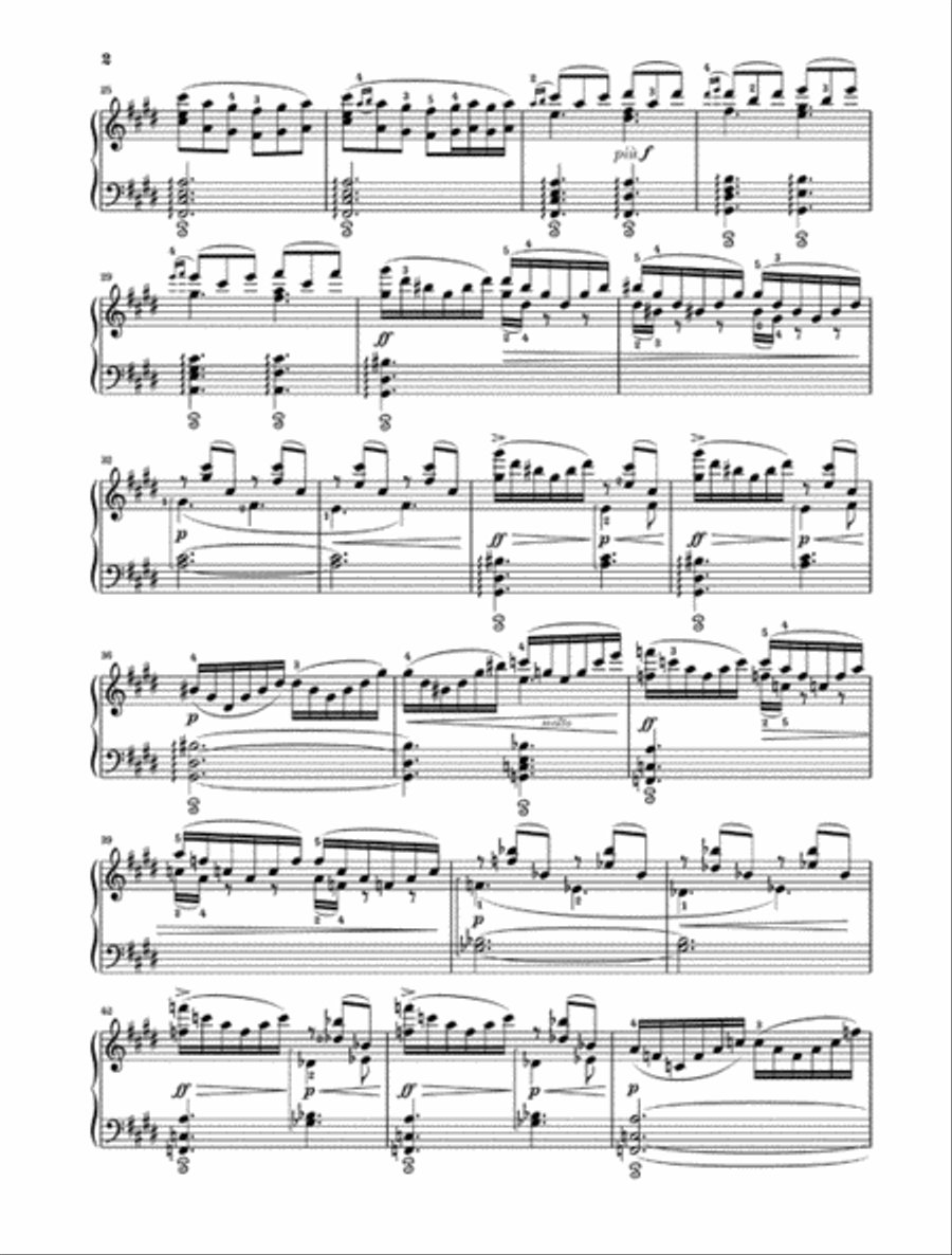 Peer Gynt Suites Piano Solo scores gallery preview page 4