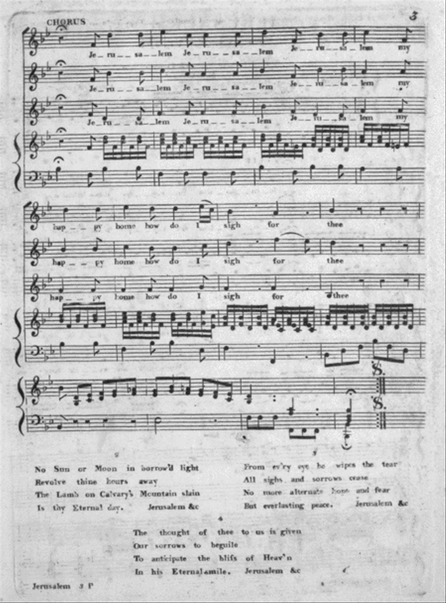 Jerusalem. A Hymn Choir scores gallery preview page 2