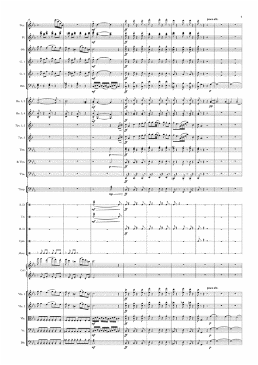 The Dancing Style Full Orchestra scores gallery preview page 5