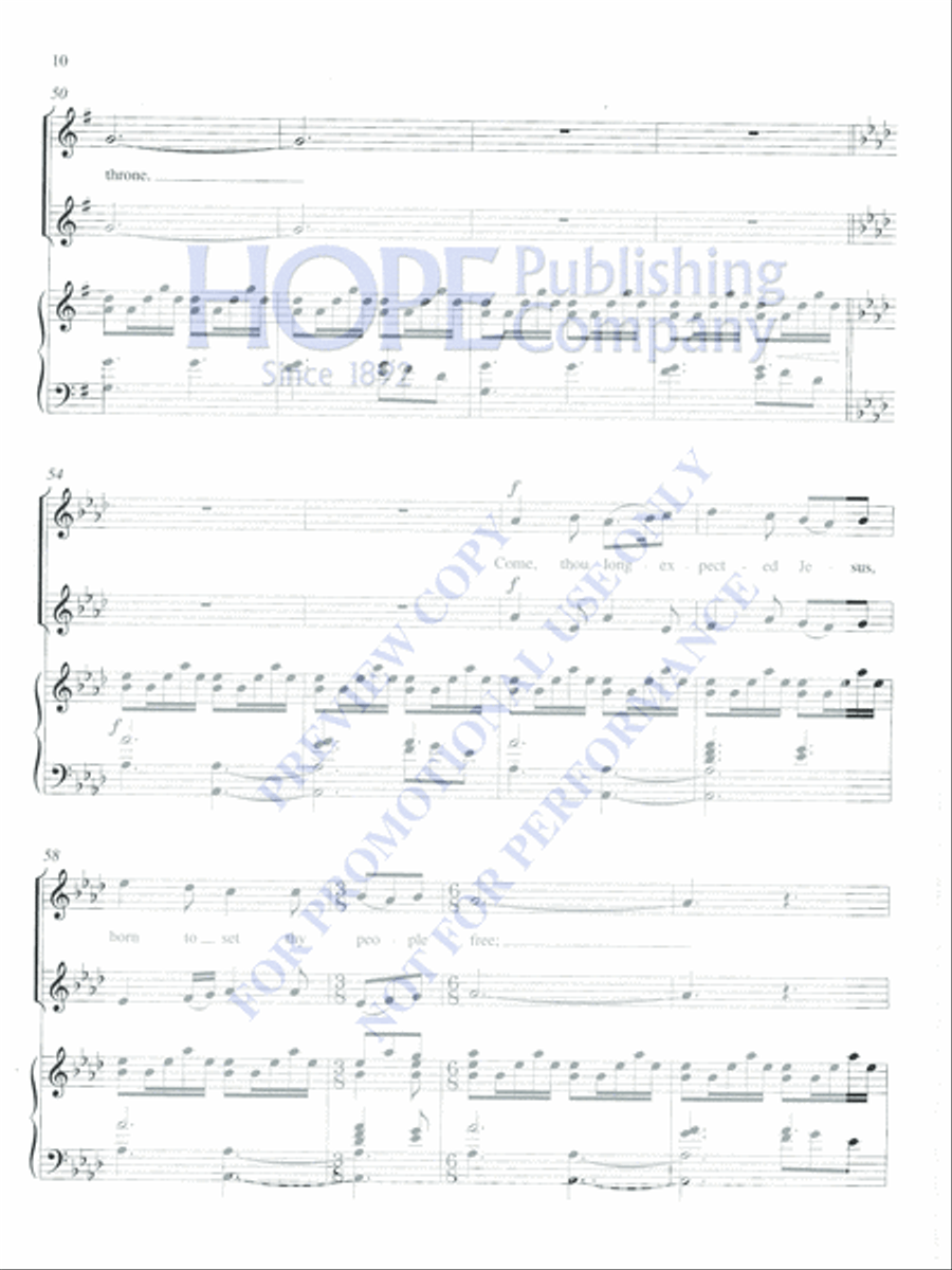 Vocal Duets for Christmas (2 Medium Voices) Medium Voice scores gallery preview page 11