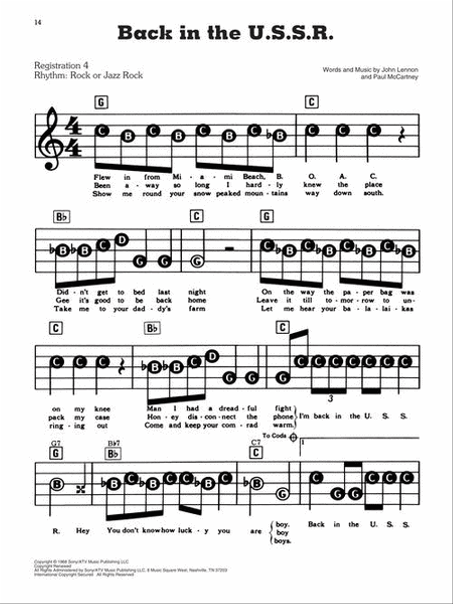 Best of the Beatles – 2nd Edition Voice scores gallery preview page 9