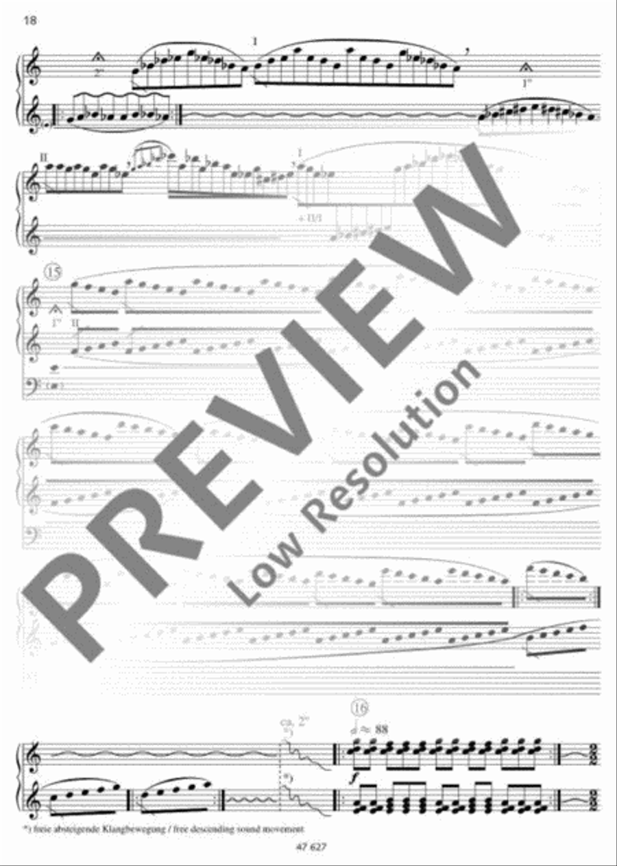 Cantus ad pacem Organ scores gallery preview page 19