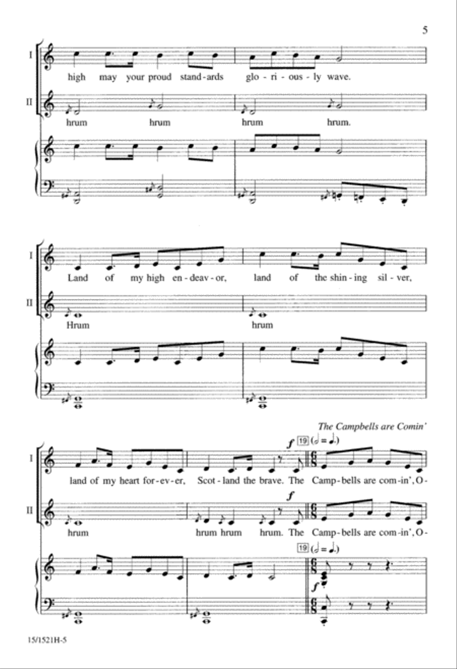 A Scottish Tribute A Scottish Tribute 2-Part scores gallery preview page 6