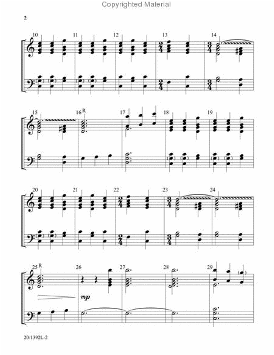 Easter Song 3-Octaves scores gallery preview page 3