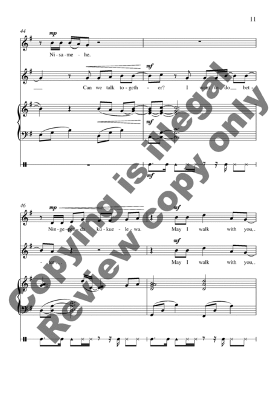 Reconcile Unison Choir scores gallery preview page 11