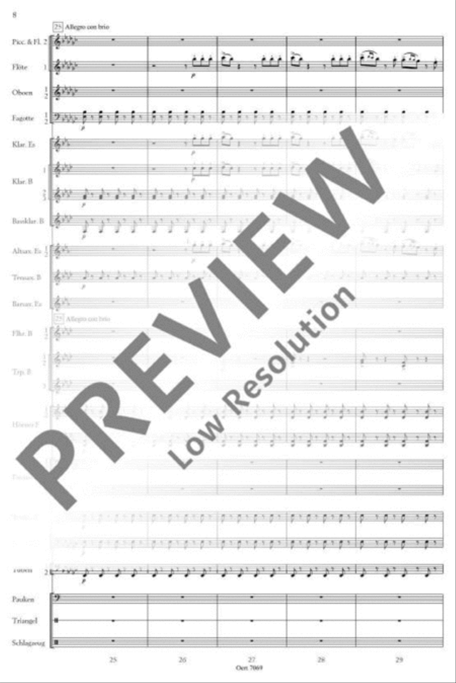 Der Barbier von Sevilla Der Barbier von Sevilla Concert Band scores gallery preview page 11