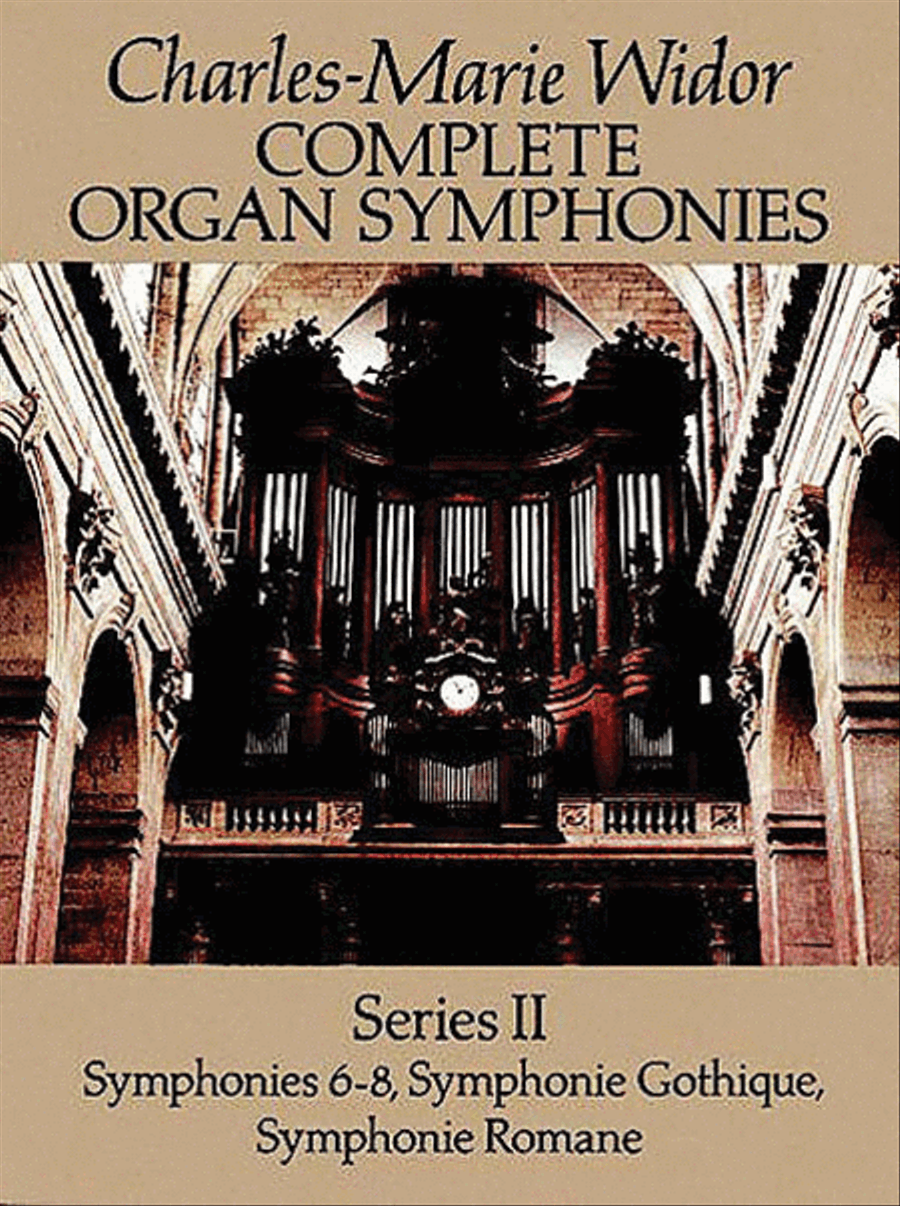 Complete Organ Symphonies, Series II Organ scores gallery preview page 1