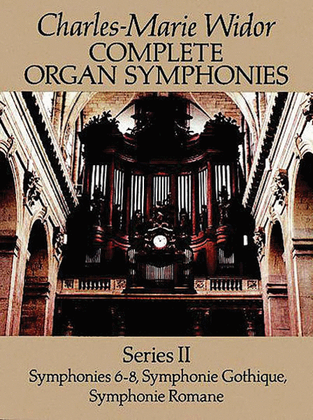Book cover for Complete Organ Symphonies, Series II