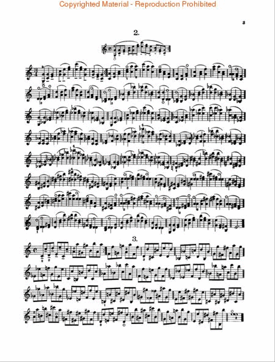 School of Violin Technics, Op. 1 – Book 2 Violin scores gallery preview page 3