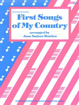 Book cover for First Songs of My Country