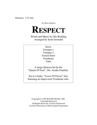 Book cover for Respect