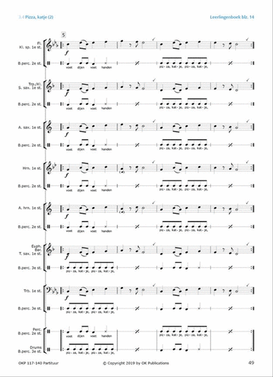 Samen Leren Samenspelen Vlaams Deel 2 Score scores gallery preview page 5