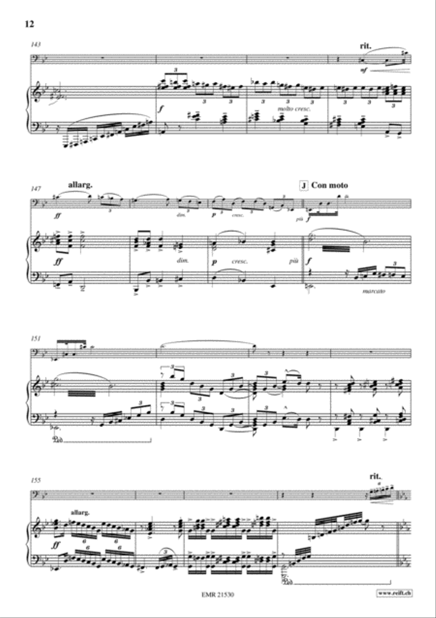 Concerto No. 10 Concerto No. 10 Bass Trombone scores gallery preview page 12