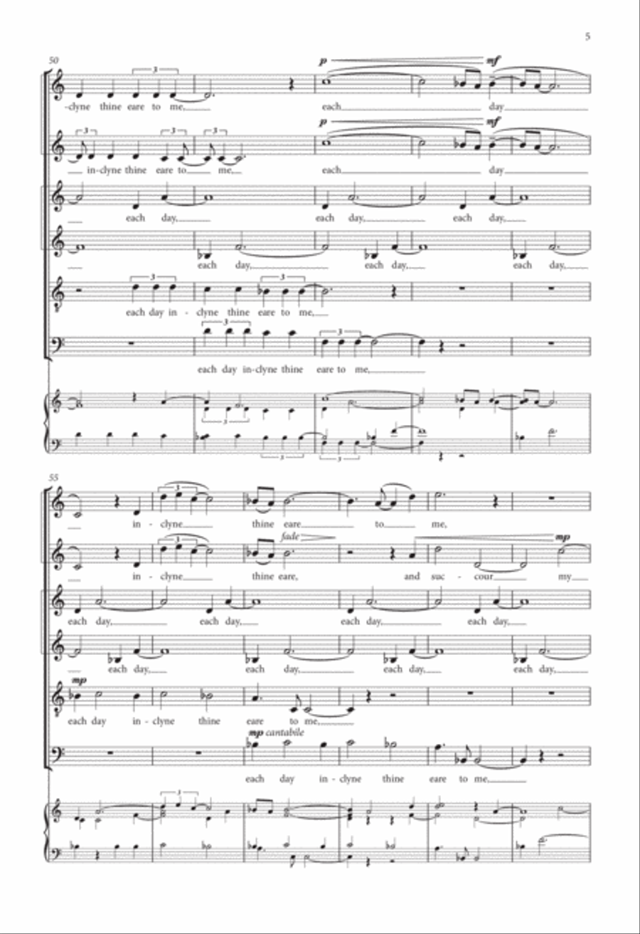 Lord Heare My Prayer Instantly Choir scores gallery preview page 5