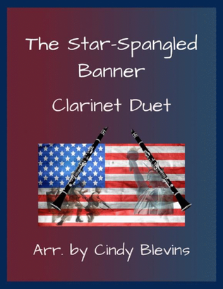 Book cover for The Star-Spangled Banner, Clarinet Duet
