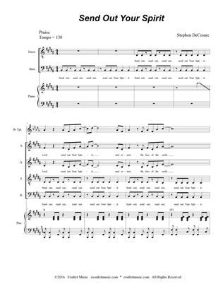 Send Out Your Spirit (Solo with SATB)