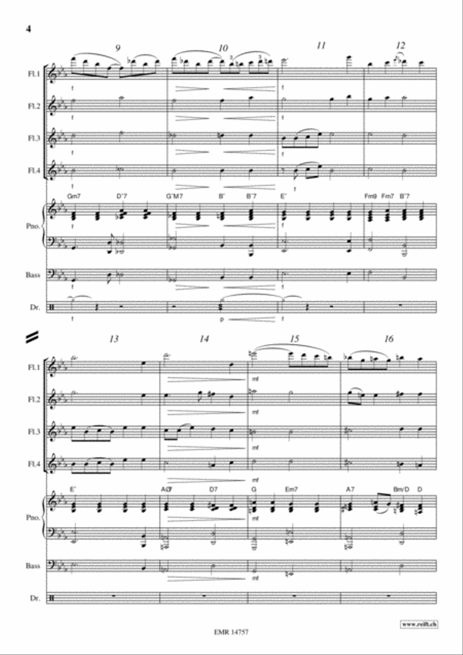 Bess, You Is My Woman Now Flute scores gallery preview page 4