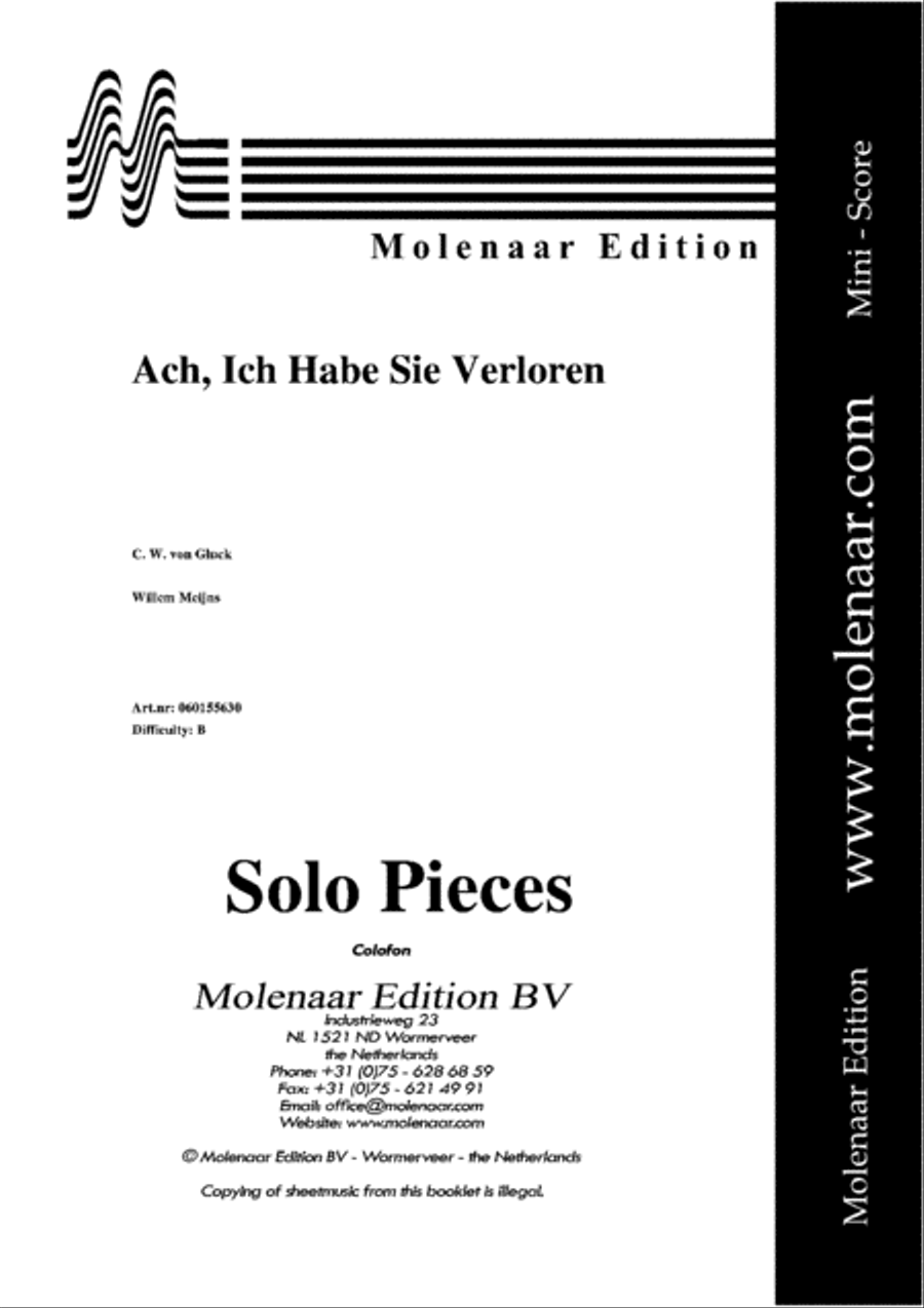 Ach, Ich Habe Sie Verloren Piano Accompaniment scores gallery preview page 2