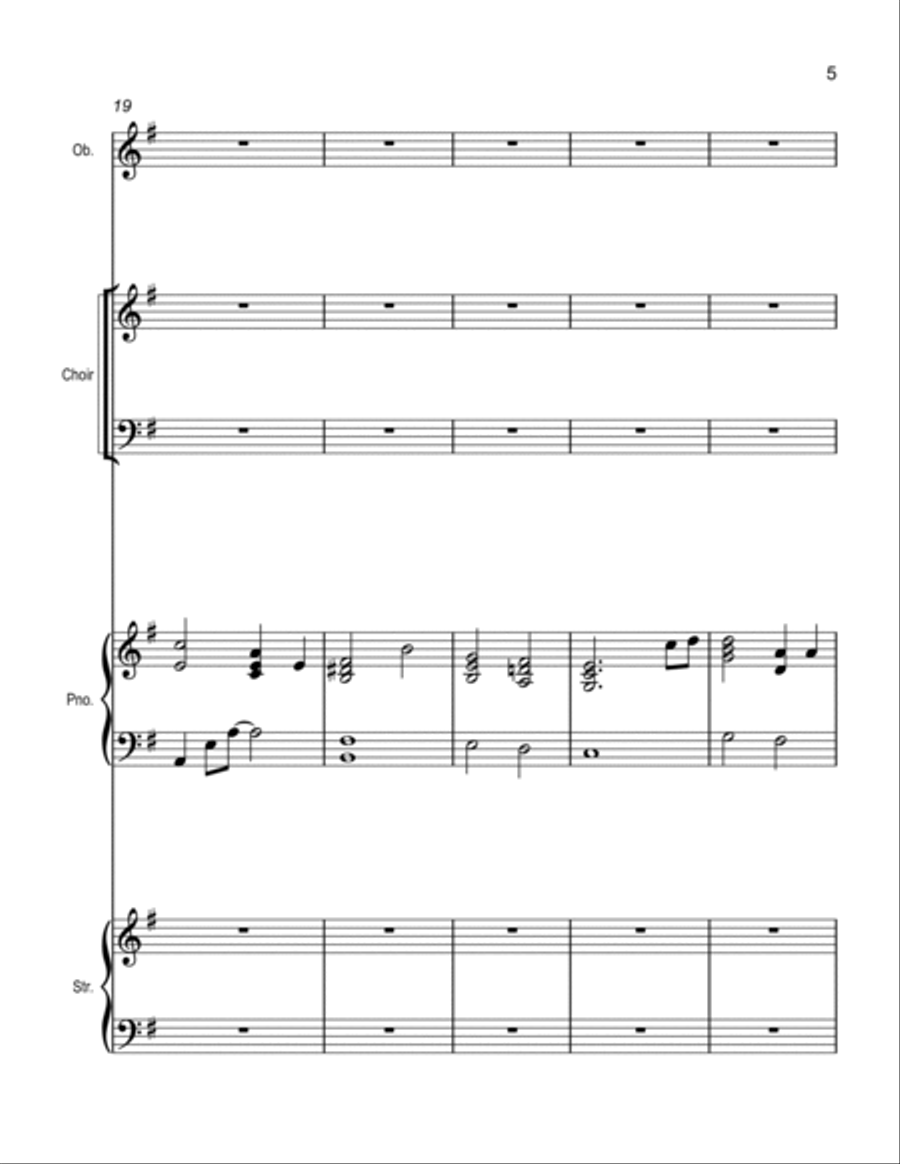 Somebody's Prayin' Choir scores gallery preview page 5
