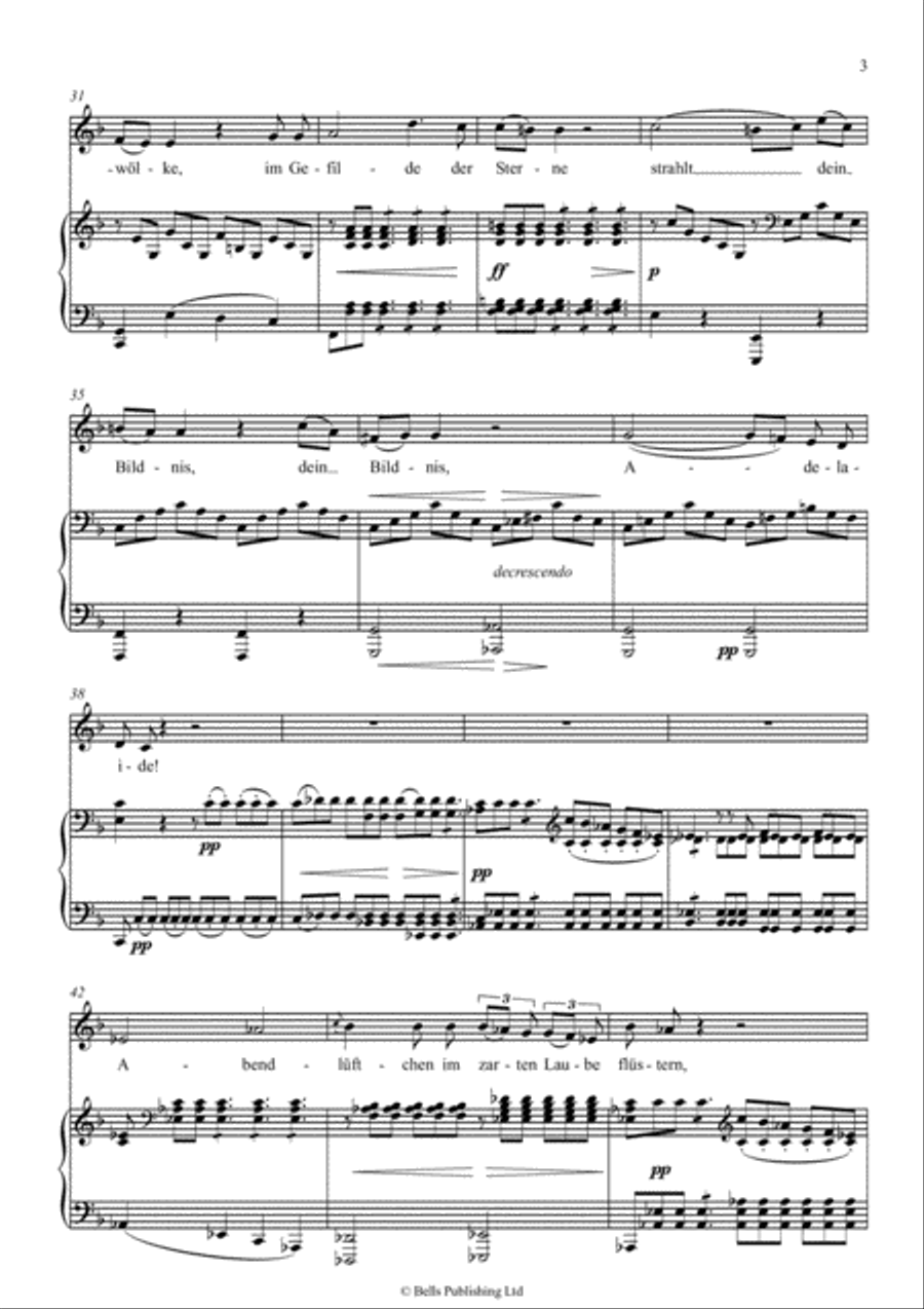 Adelaide, Op. 46 (F Major) Voice Solo scores gallery preview page 3
