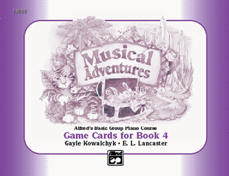 Musical Adventures Game: Game Cards, Level 4